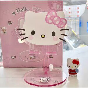 Hello Kitty Acrylic Phone Stand Adjustable Foldable Desktop Holder Phones Tablet